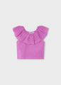 Mayoral Girls Sleeveless Tee   3012-16   Orquidea **