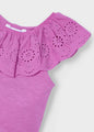 Mayoral Girls Sleeveless Tee   3012-16   Orquidea **