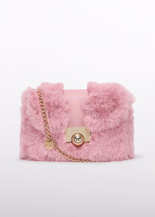 Abel & Lula Girl Faux Fur Handbag   5931-95   Petalo
