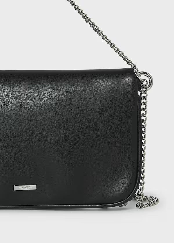 Mayoral Girls Faux Leather Studded Bag    10339-25   Black