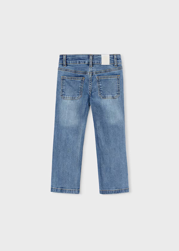 Mayoral Girls Denim Flare Pants    3586-26   Claro