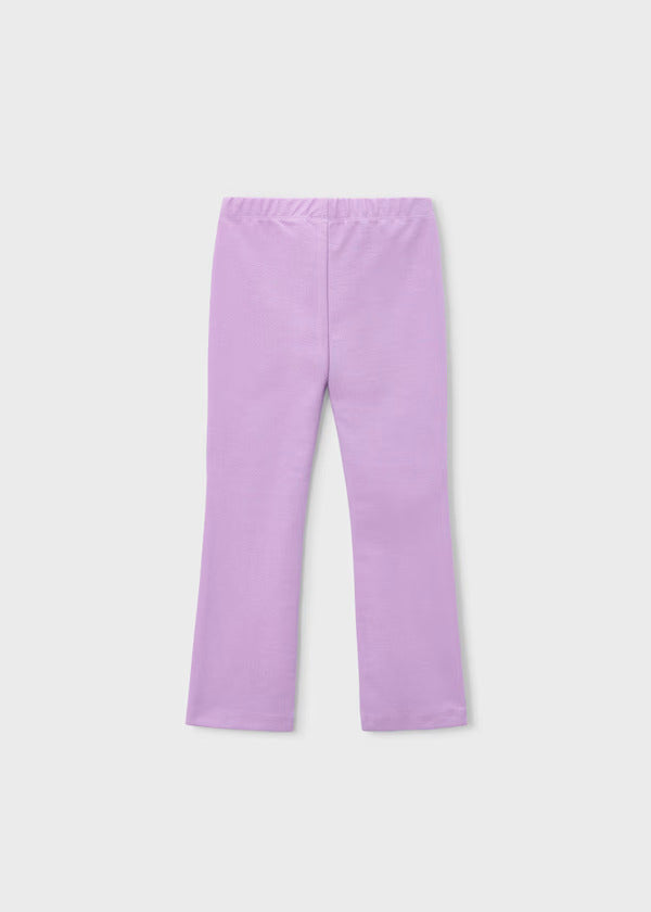 Mayoral Girls Flared Leggings With Pocket Detail    3721-83   Lilac