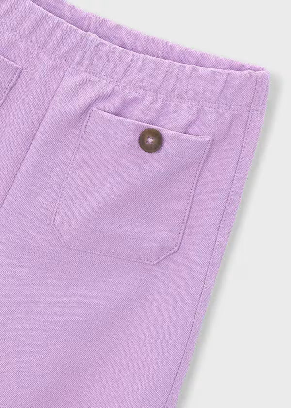 Mayoral Girls Flared Leggings With Pocket Detail    3721-83   Lilac