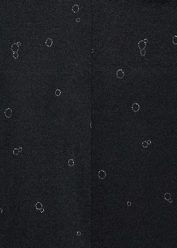 Abel & Lula Girls Glitter Tights  5947-23   Black