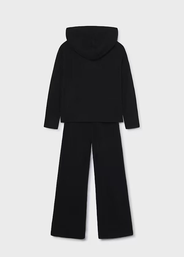 Mayoral Girls Knit Pant and Sweater Set   7531-16   Black