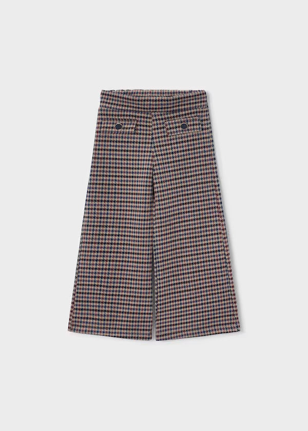 Mayoral Girls Jacquard Knit Pants   4522-66   Canela