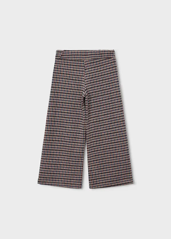 Mayoral Girls Jacquard Knit Pants   4522-66   Canela