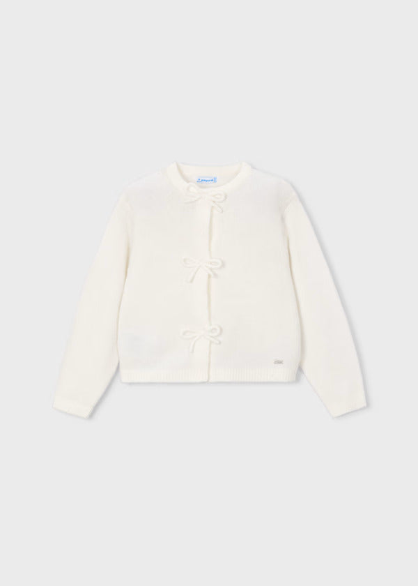 Mayoral Girls Knit Cardigan   4325-95   Crudo