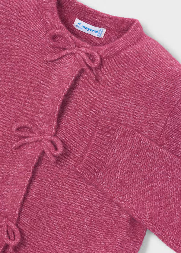 Mayoral Girls Knit Cardigan  4325-94   Petalo Mez