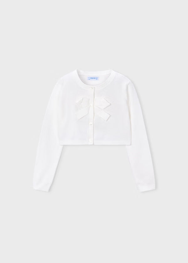 Mayoral Girls Knit Cardigan   321-86   Crudo