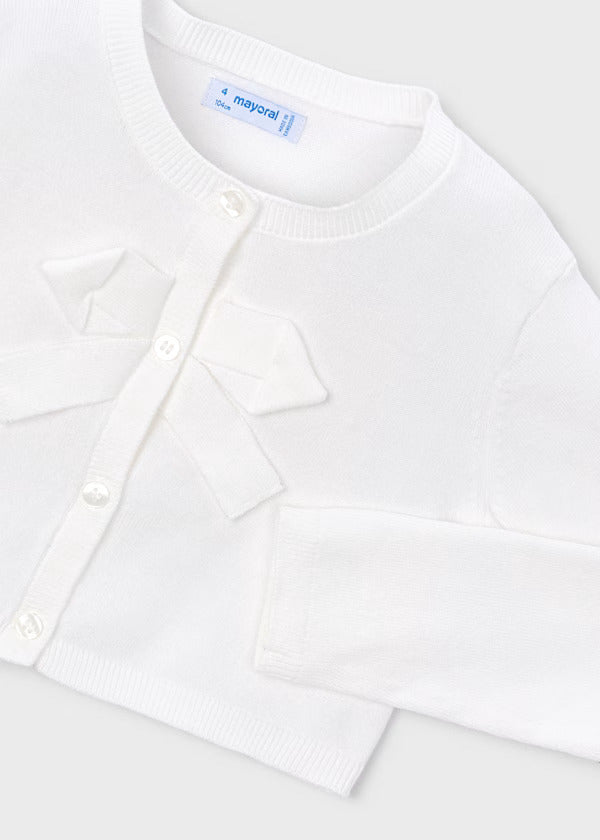 Mayoral Girls Knit Cardigan   321-86   Crudo