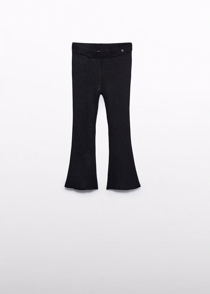 Abel & Lula Knit Leggings   5956-8   Black **