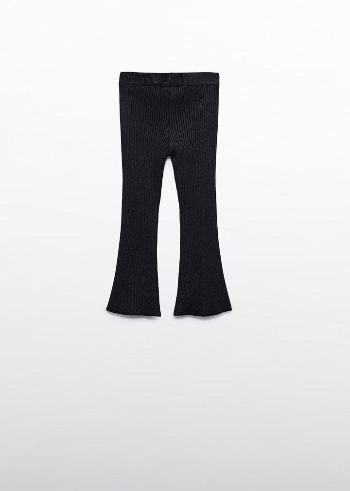 Abel & Lula Knit Leggings   5956-8   Black **
