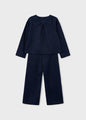 Mayoral Girls 2Pce. Knit Set   4584-97   Marino