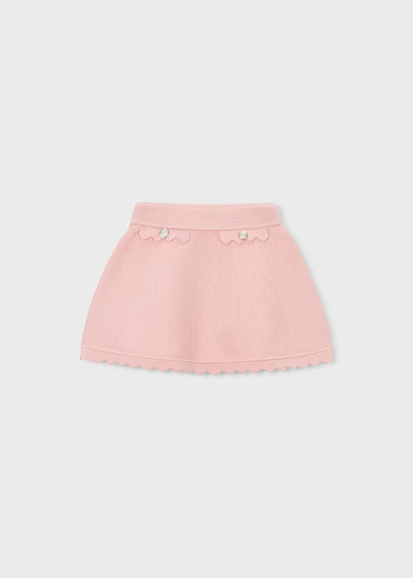 Mayoral Girls Knit Skirt   3902-89   Blossom