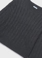 Mayoral Girls Knit Sweater   7309-36   Black