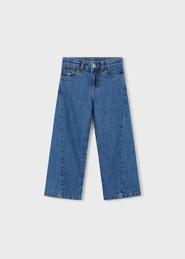 Mayoral Girls Denim Pants   3590-53   Oscuro