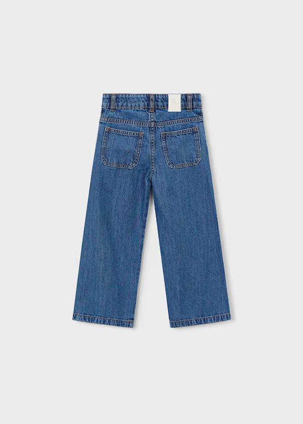 Mayoral Girls Denim Pants   3590-53   Oscuro