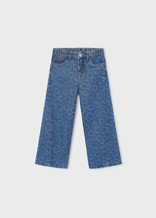Mayoral Girls Denim Pants    3590-55   Corazon