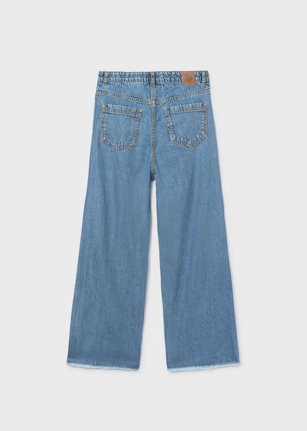 Mayoral Girls Denim Pants    6557-58   Medio