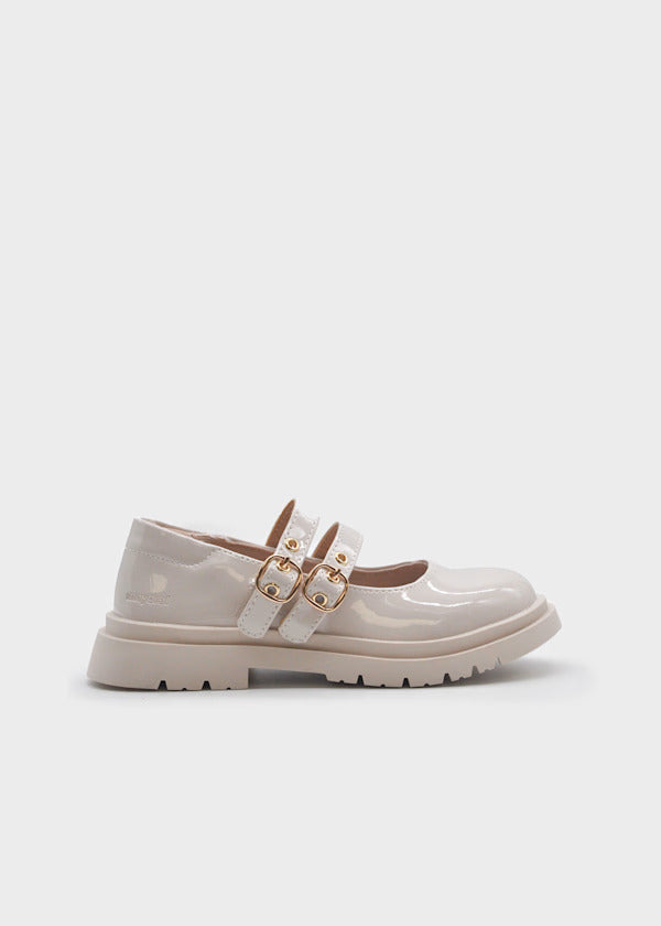 Mayoral Girls Chunky Heel Mary Jane   44.556 + 46.556   Crudo