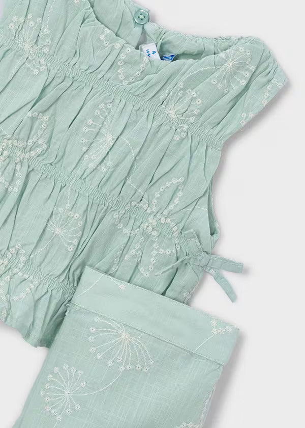 Mayoral Girls Pant Set     3592-78   Lago