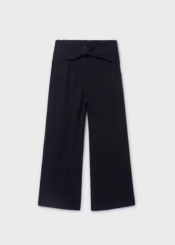 Mayoral Girls Pants   6576-53   Black