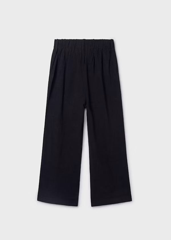 Mayoral Girls Pants   6576-53   Black