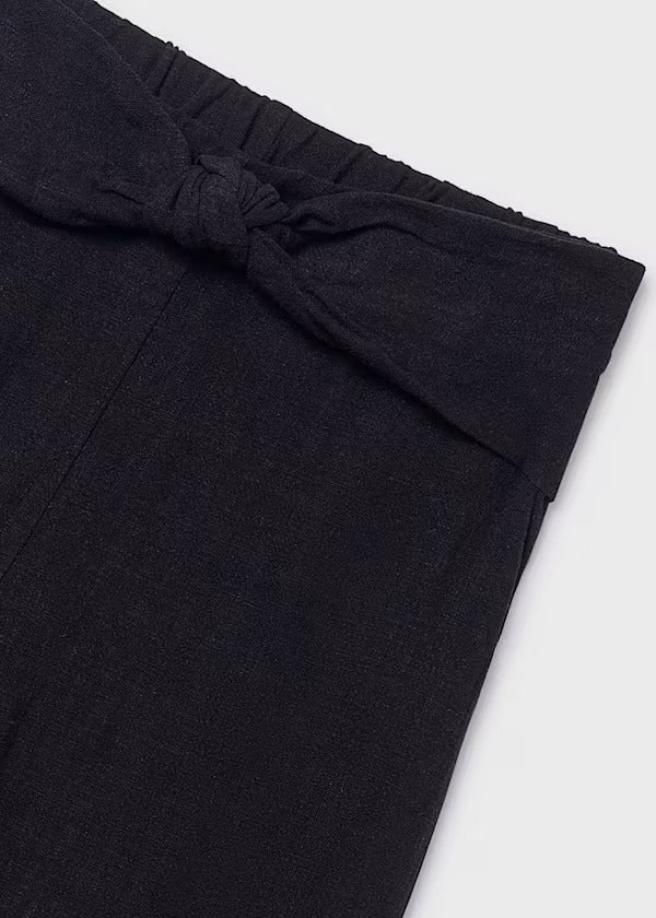 Mayoral Girls Pants   6576-53   Black
