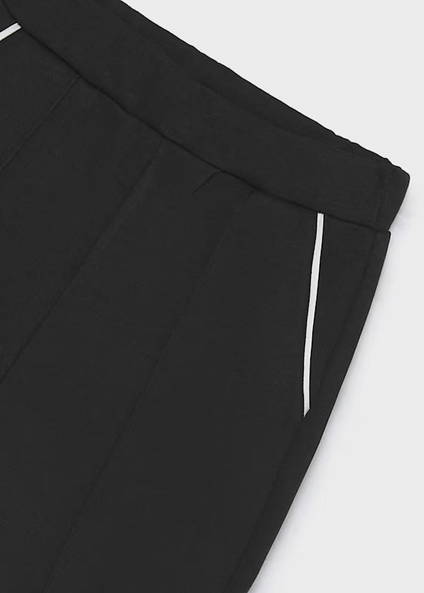 Mayoral Girls Soft Pants   7522-38   Black