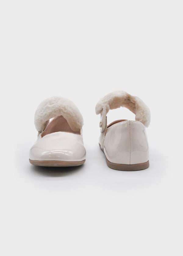 Mayoral Girls Patent Leather Mary Jane   44.550-10   Crudo