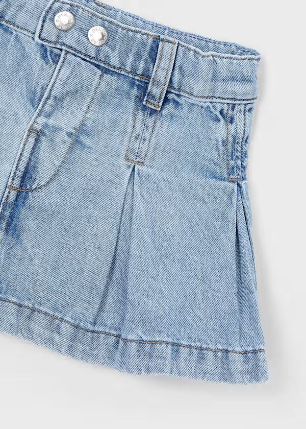 Mayoral Girls Denim Skirt   3905-26   Claro