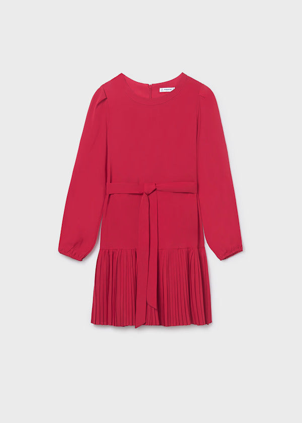 Mayoral Girls Dress   7908-51   Rojo **