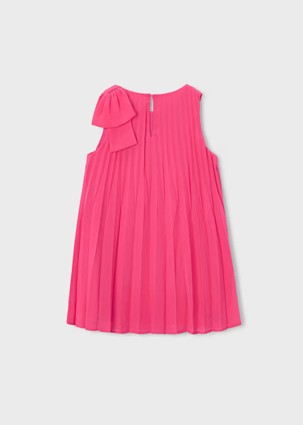 Mayoral Girls Pleated Dress   3920-87   Clavel