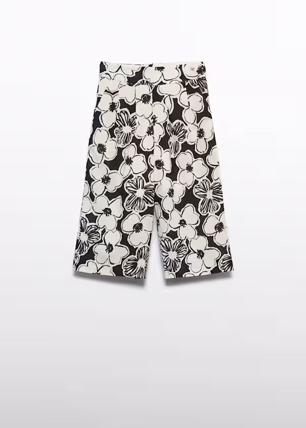 Abel & Lula Girls Patterned Pant   5280-1   Black