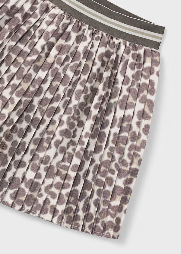 Mayoral Girls Pleated   4903-83   Castana