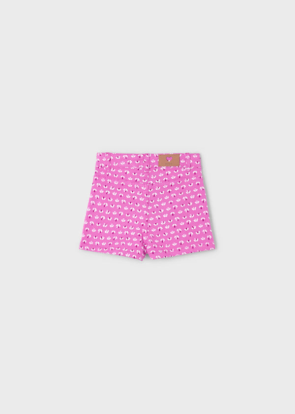 Mayoral Girls Patterned Short   3204-40   Orquidea **