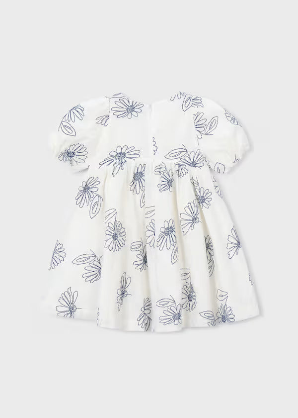 Mayoral Girls Dress   3921-90  Natural