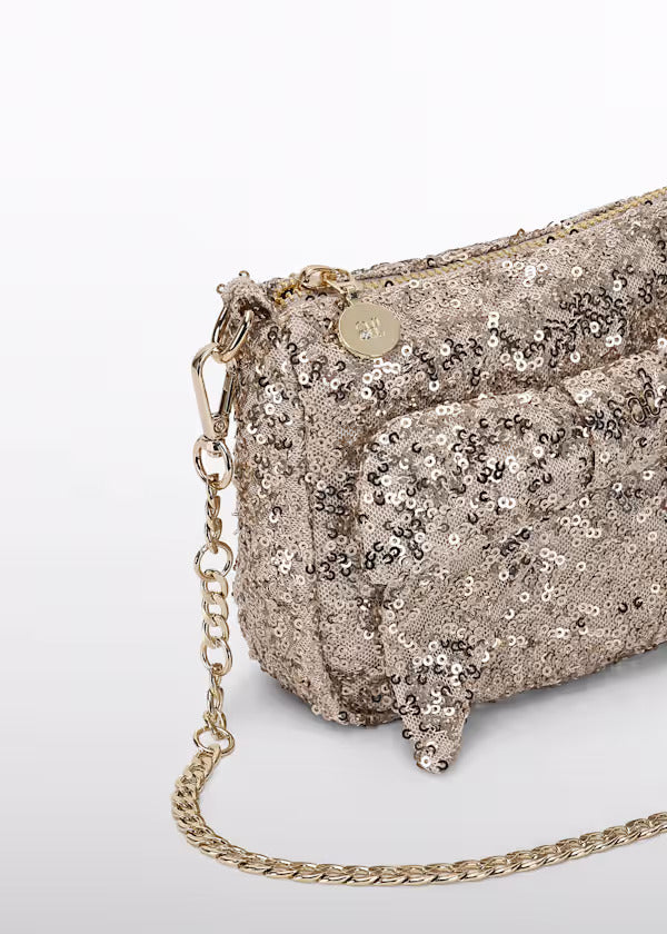 Abel & Lula Girls Sequin Handbag   5933-45   Champagne