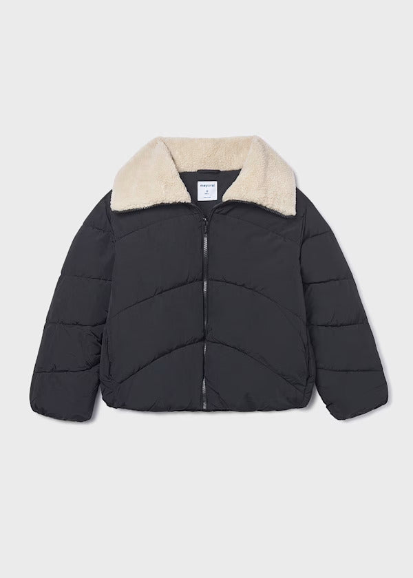 Mayoral Girls Jacket   7437-67   Black