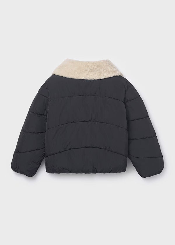 Mayoral Girls Jacket   7437-67   Black