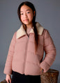 Mayoral Girls Sherpa Puffer Jacket   7437-66   Colorette