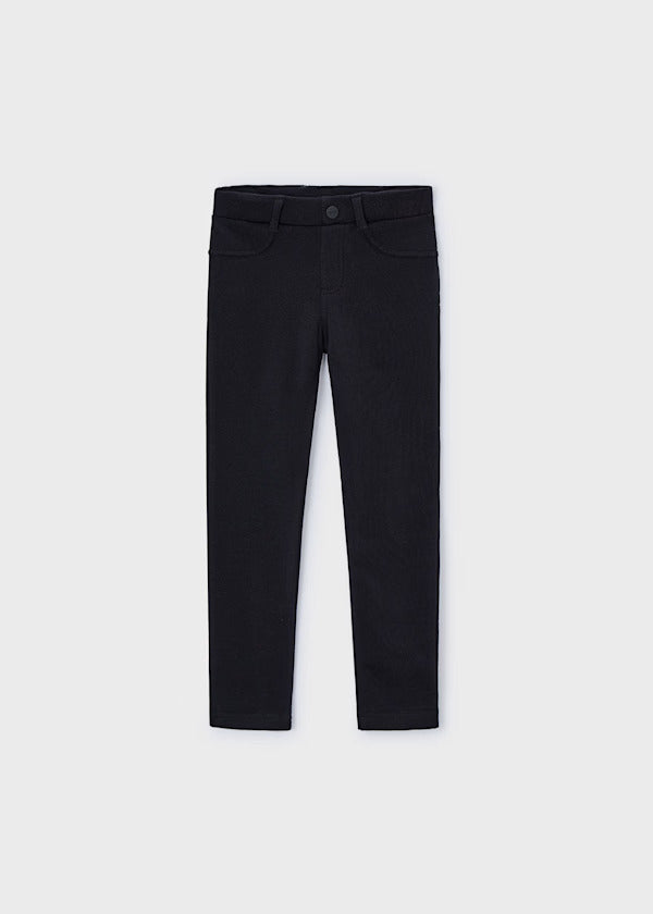 Mayoral Girls Fleece Trouser   511-44   Black