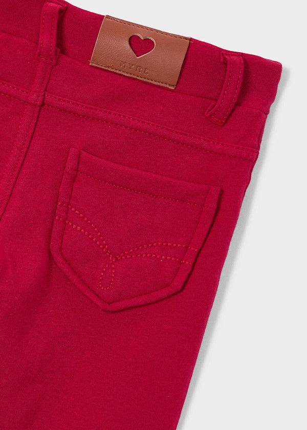 Mayoral Girls Fleece Trousers  511-43   Rojo **