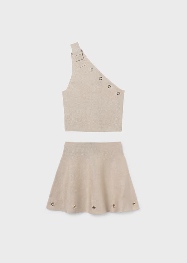 Mayoral Girls Two Piece Skirt Set   6918-14   Arena