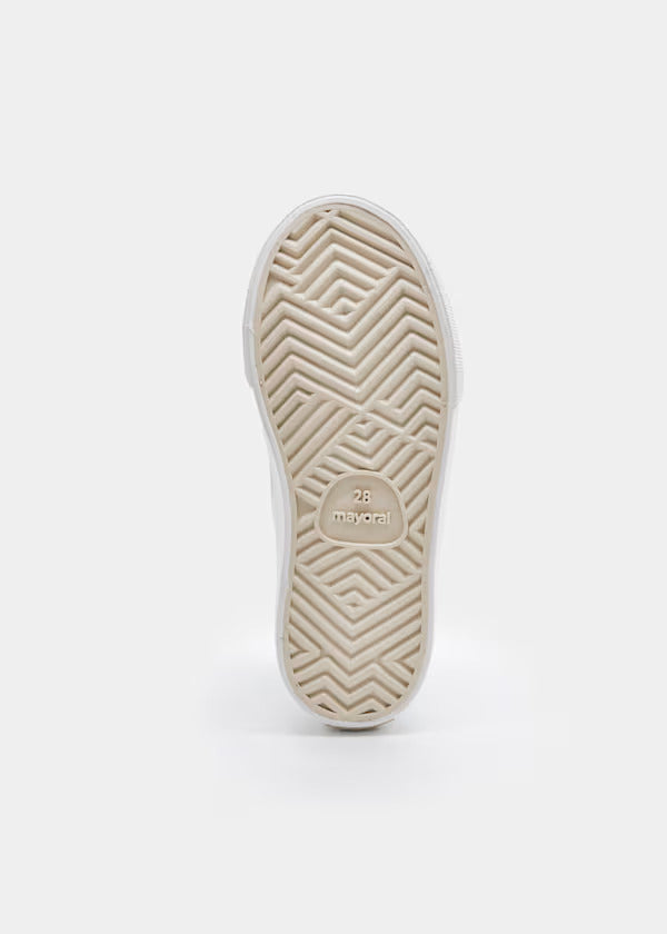 Mayoral Girls Sporty Hightop Runners   45718-73   Blanco