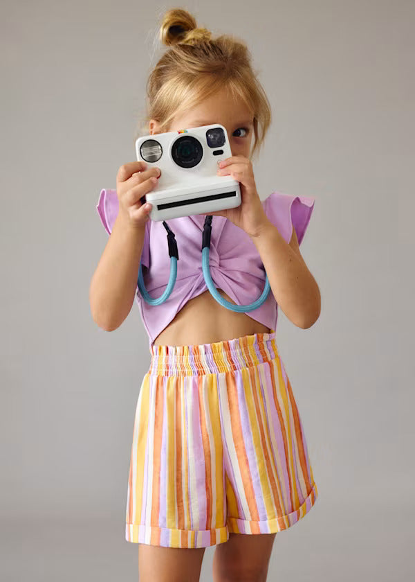 Mayoral Girls Short Set    3227-68   Lilac