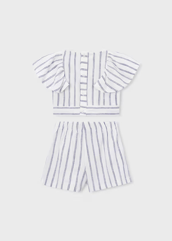 Mayoral Girls Skirt Set   3949-25   Porcelana