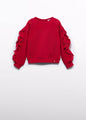 Abel & Lula Girls Milano Pullover   5823-2   Rojo