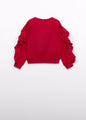 Abel & Lula Girls Milano Pullover   5823-2   Rojo